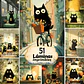 51 Láminas Historias de un Gatito Negro - Miniatura 1