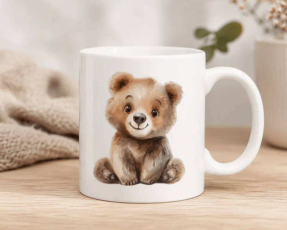 450  Animalitos Bebés estilo Acuarela en PNG 5