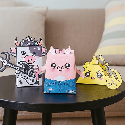 3 Animalitos Rockeros Imprimibles