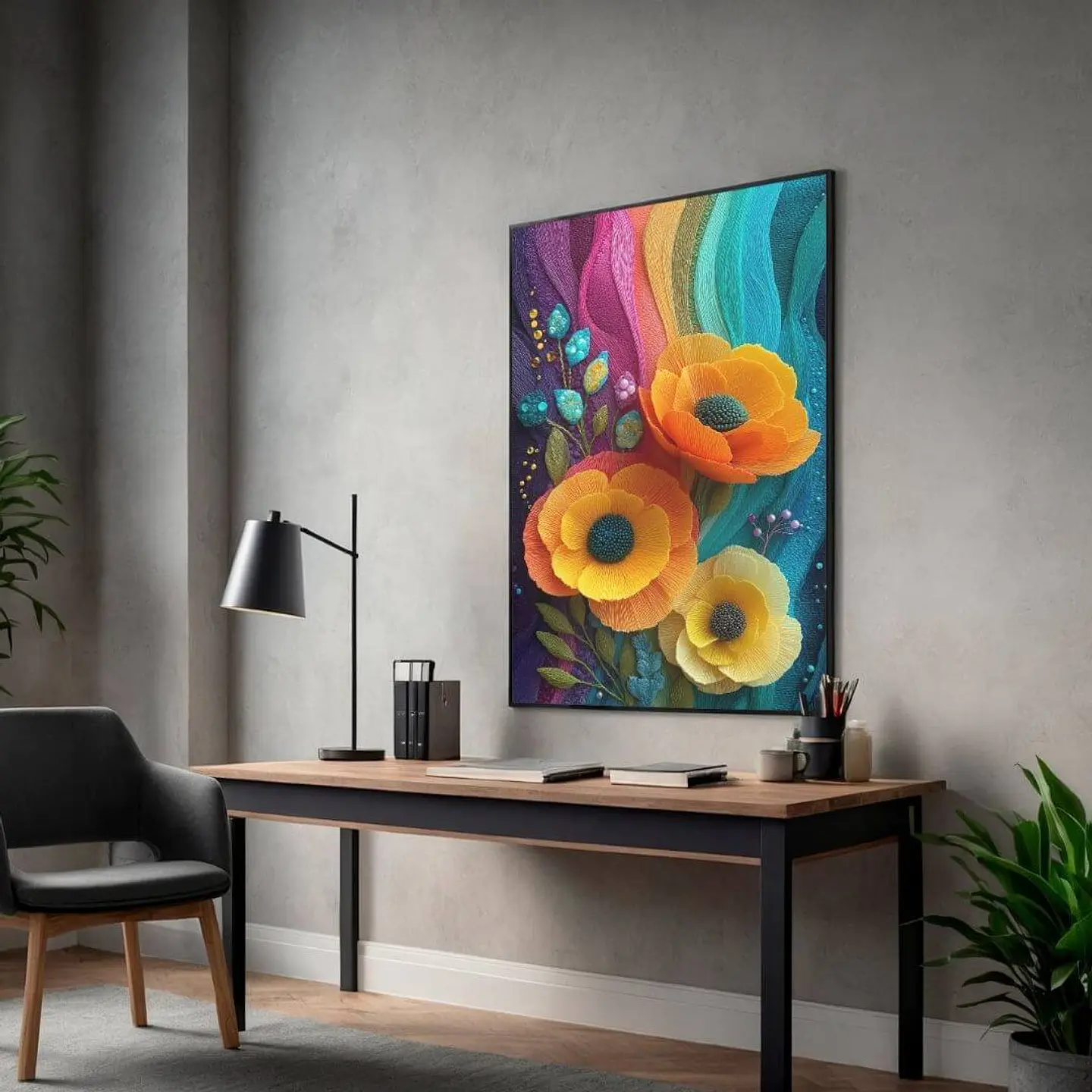 40 Láminas Flores Fantasía 5