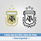 Remera Selección Argentina para Imprimir - Miniatura 5