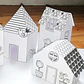 SET 4 CASITAS DE PAPEL (imprimibles) - Miniatura 3