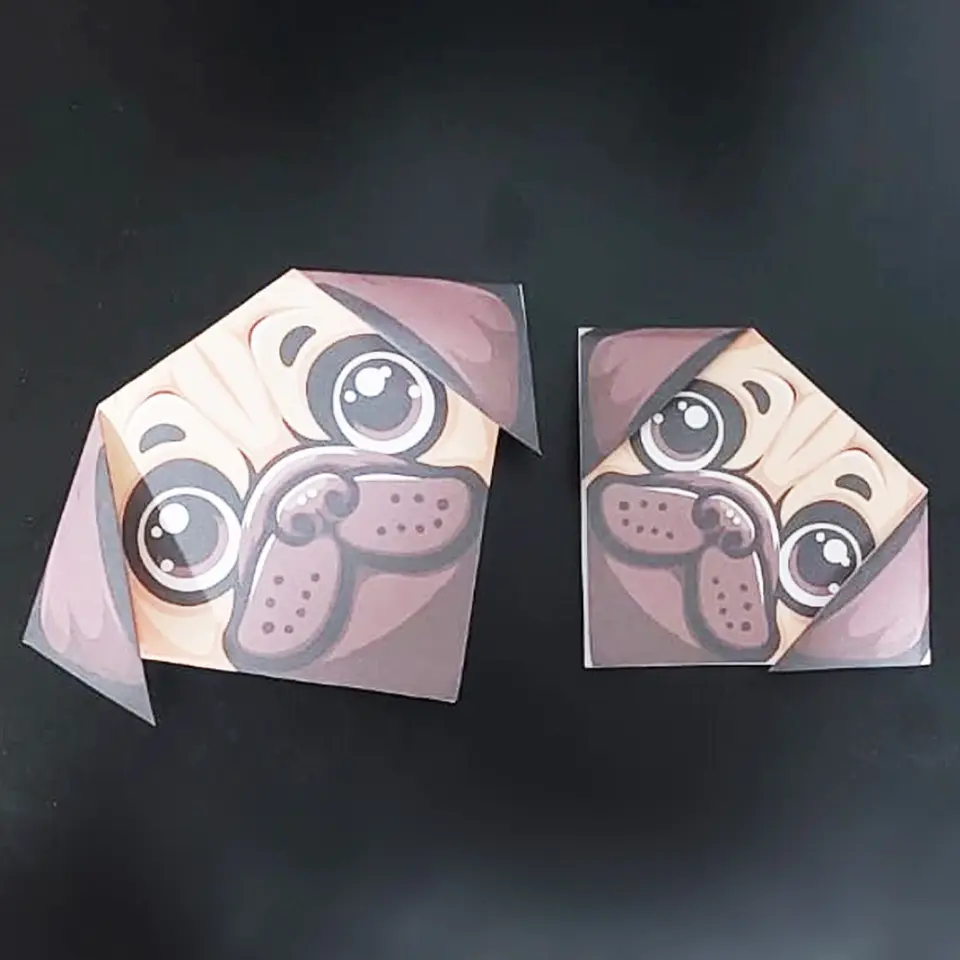 Perrito Pug Origami 3