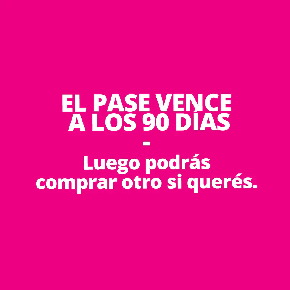 MEMBRESIA VIP - PASE 3 MESES 6