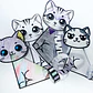 Gatitos Plegables para Colorear - Miniatura 5