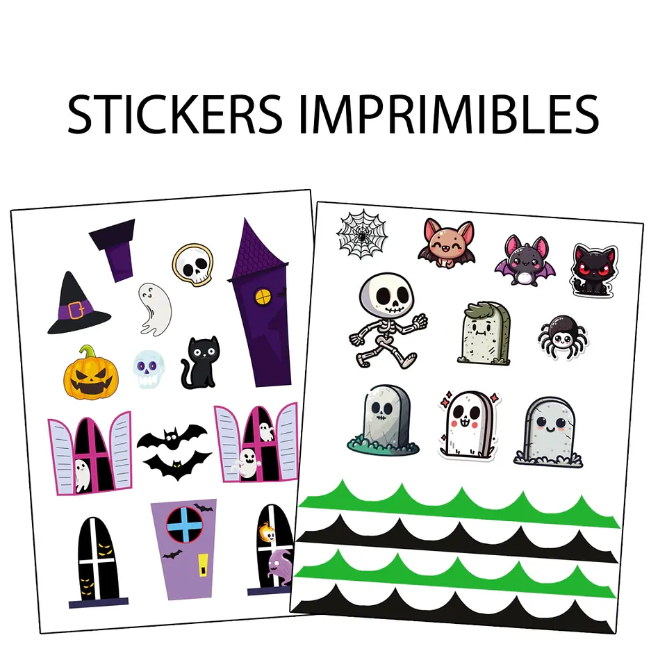 Stickers para Mansión del Terror 5