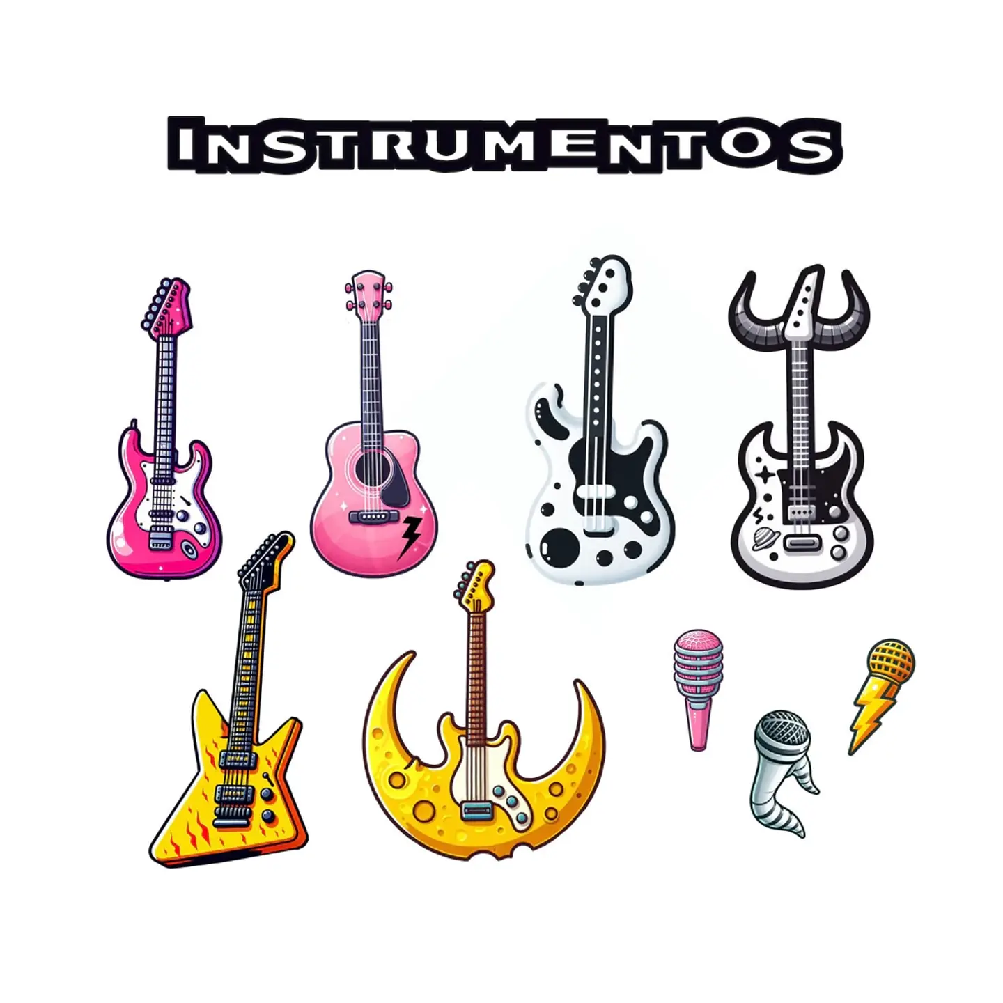 3 Animalitos Rockeros Imprimibles 5