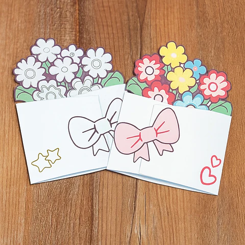 Tarjeta Floral para dedicar