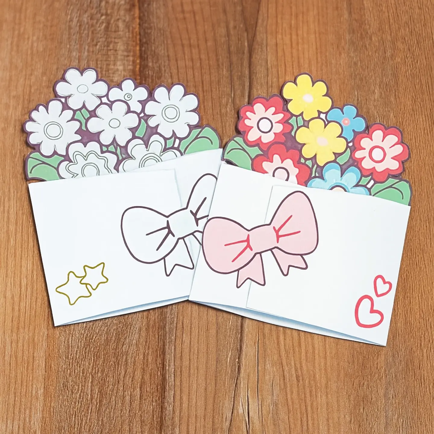 Tarjeta Floral para dedicar 1
