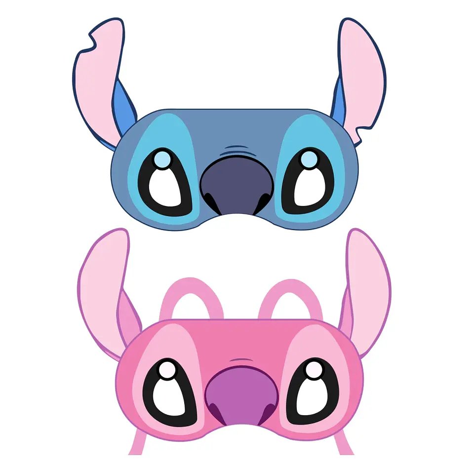 Máscaras Stitch Imprimibles 1