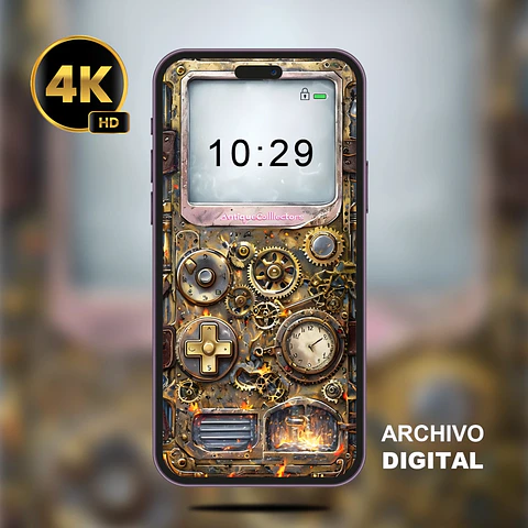 Pack 5 Fondos de Pantalla Smartphone 4K Old Console