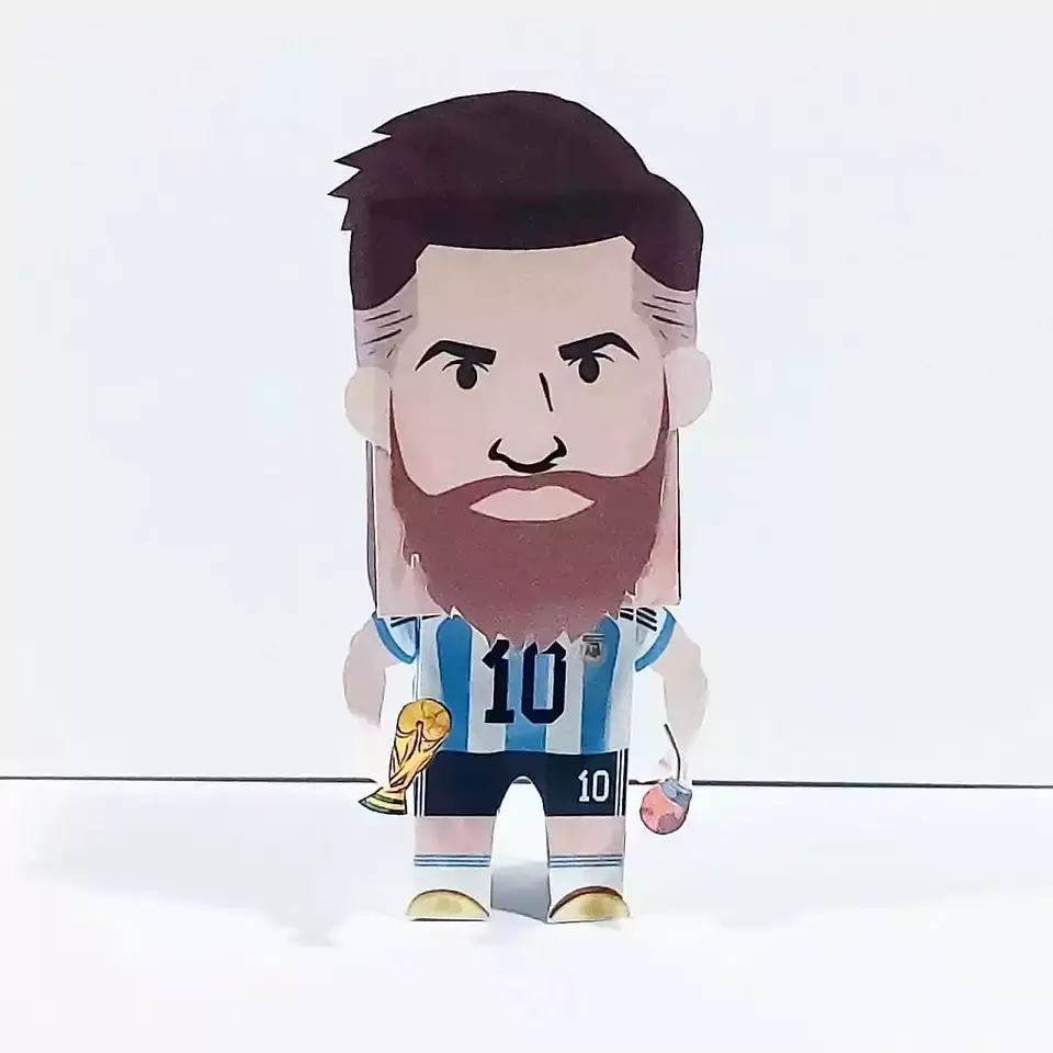 Figura Campeón del Mundo Imprimible 3