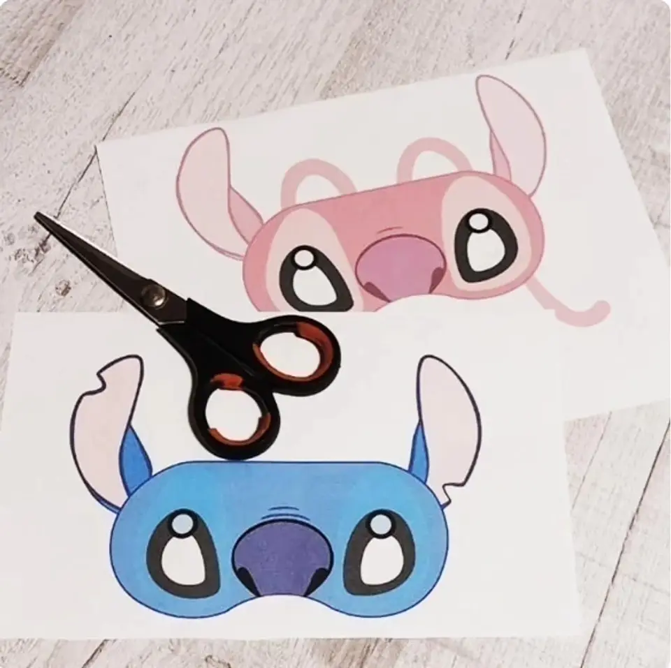 Máscaras Stitch Imprimibles 2