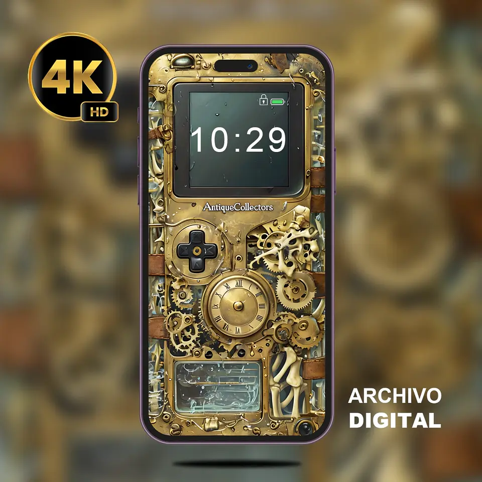 Pack 5 Fondos de Pantalla Smartphone 4K Old Console 2