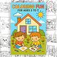 Libro para Colorear Imprimible Para Niños 3 a 7 años - Miniatura 1