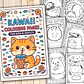 Criaturitas Kawaii para Colorear - Miniatura 1