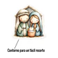 Pack 135 Stickers Nacimiento Navideño Imprimible - Miniatura 2