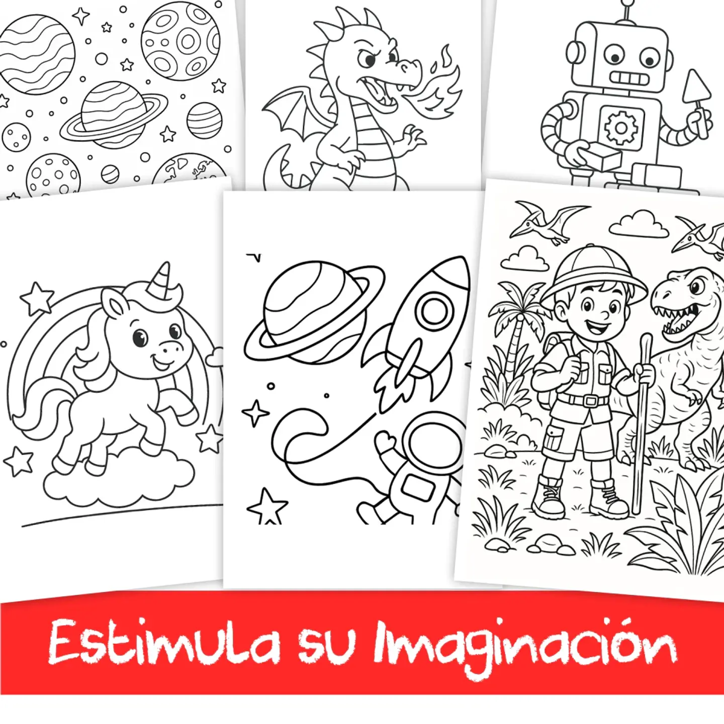 Libro para Colorear Imprimible Para Niños 3 a 7 años 3