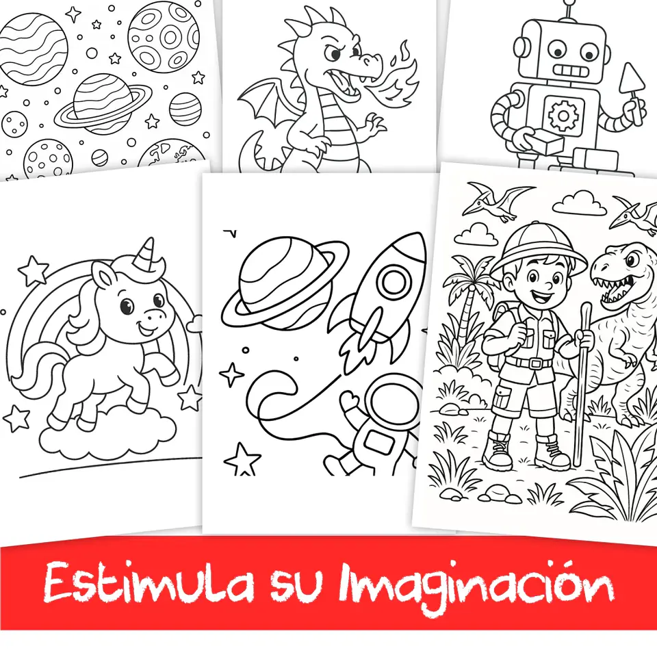 Libro para Colorear Imprimible Para Niños 3 a 7 años 3