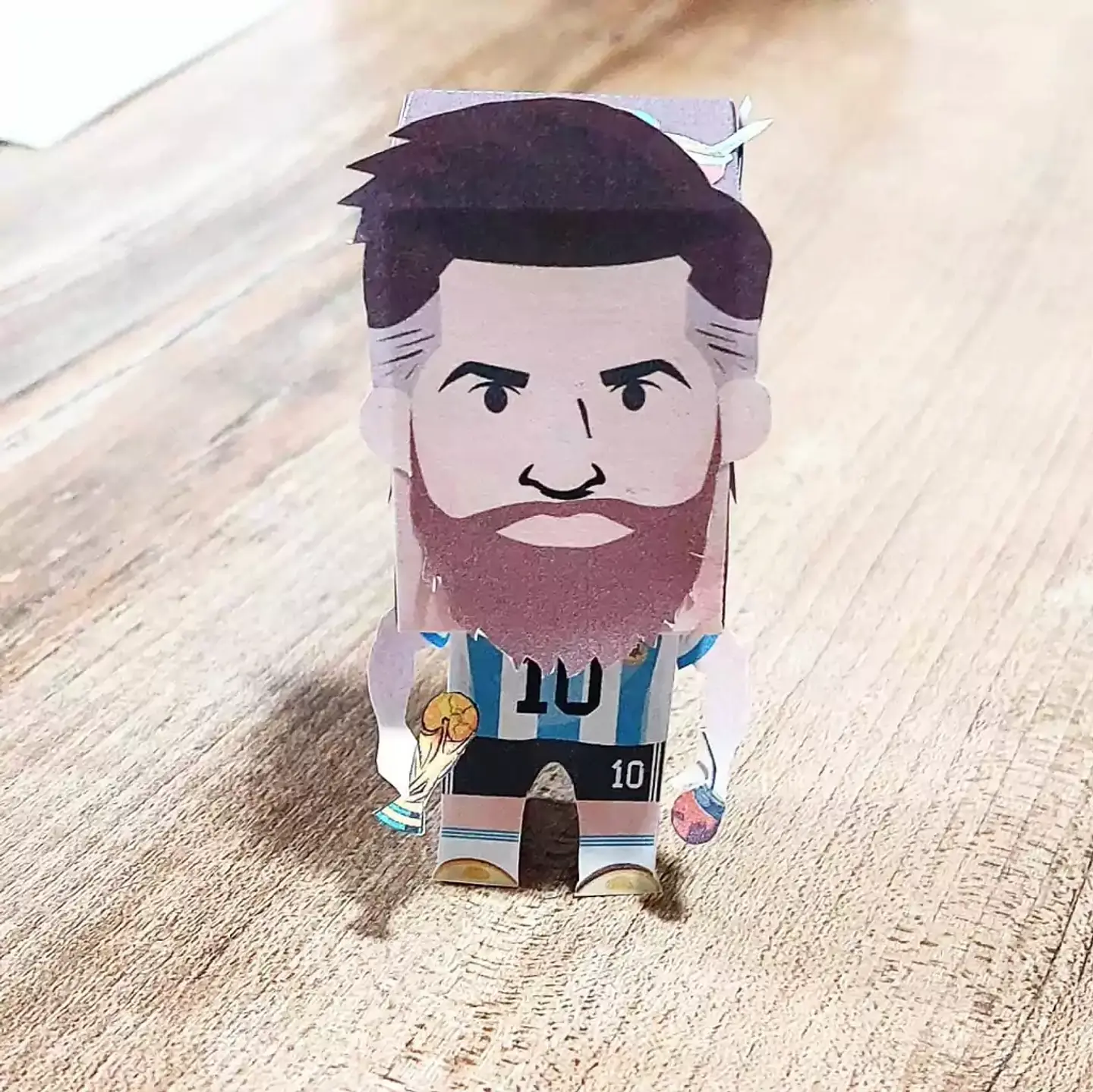 Figura Campeón del Mundo Imprimible 6