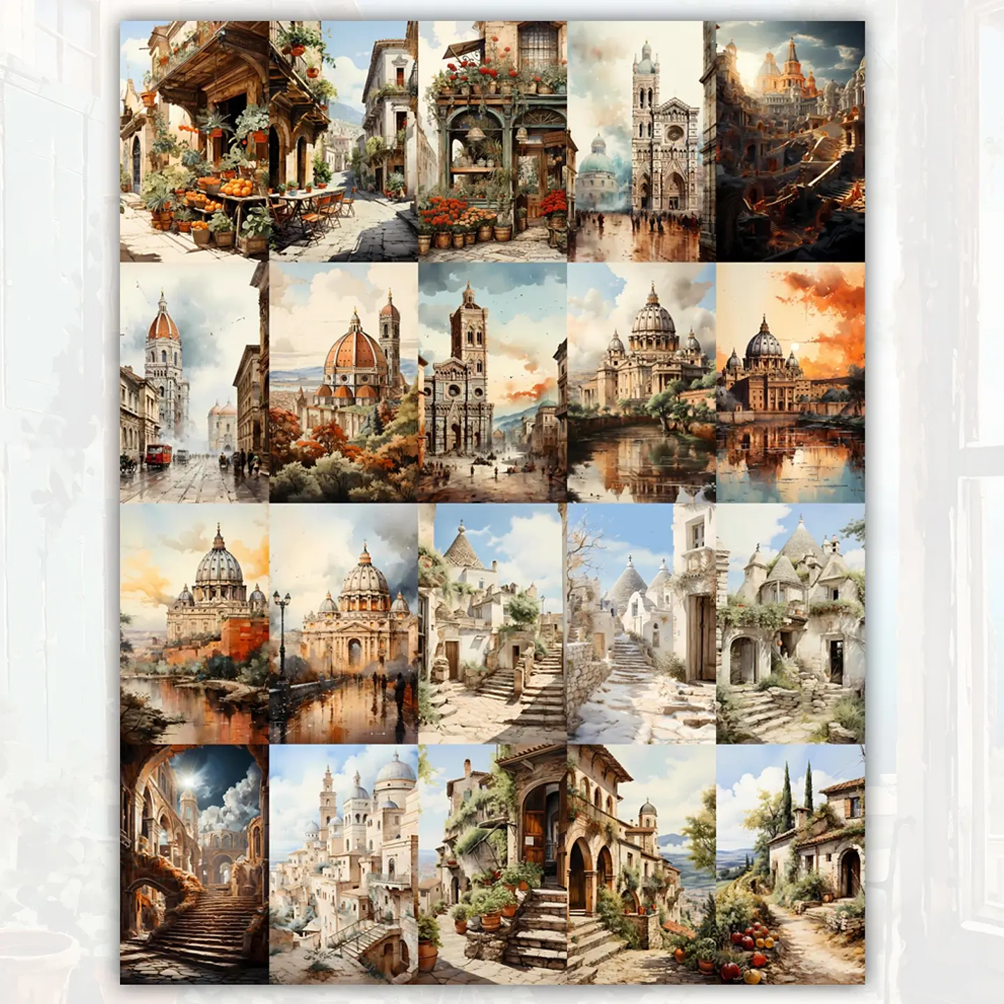 Pack 94 Fondos ITALIA Iimprimibles 3