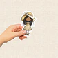 Plancha 30 Stickers Muñequitas Margarita Recortables - Miniatura 3