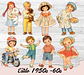 Stickers Muñequitos de 1950s / 70s – 25 Personajes Retro - Miniatura 3