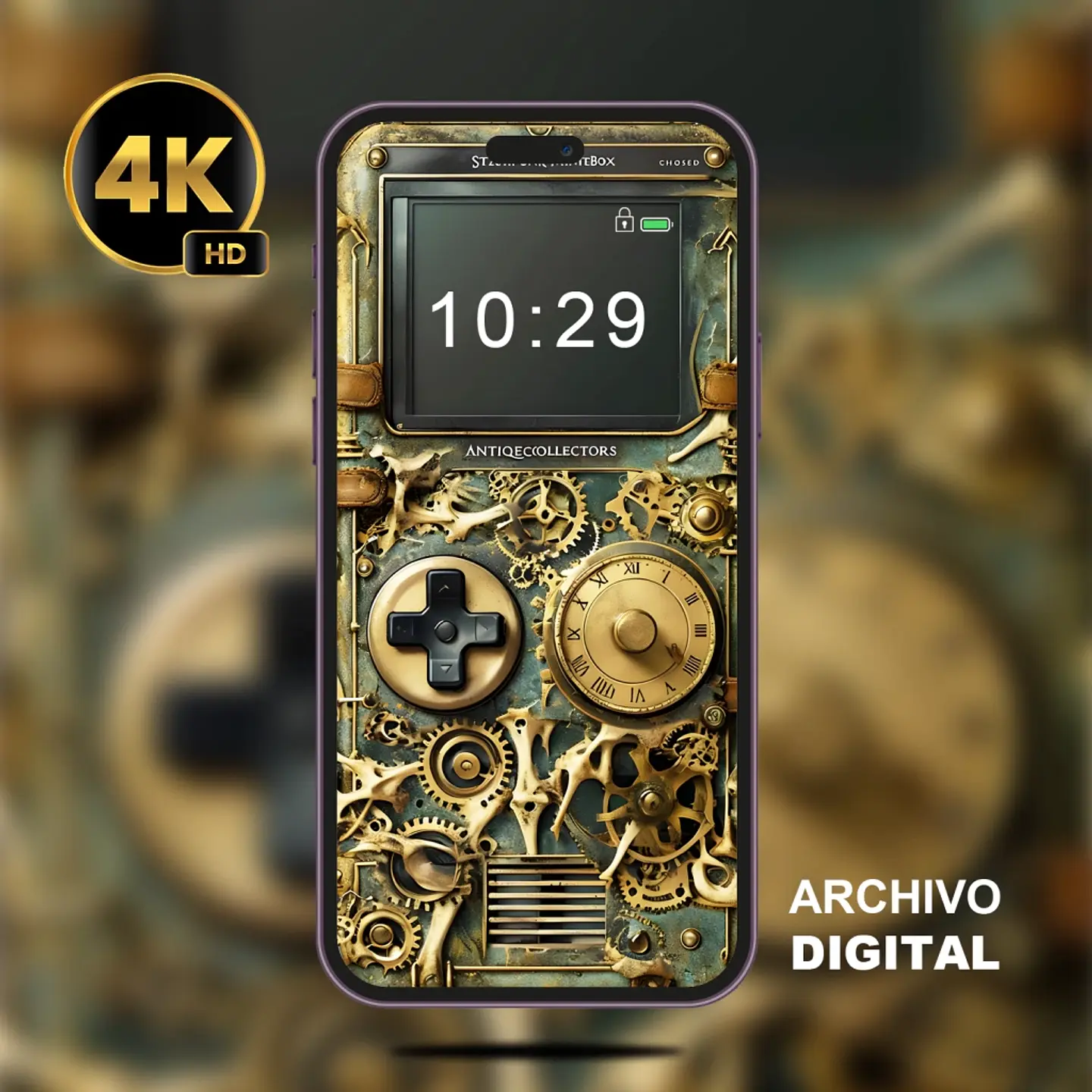 Pack 5 Fondos de Pantalla Smartphone 4K Old Console 5