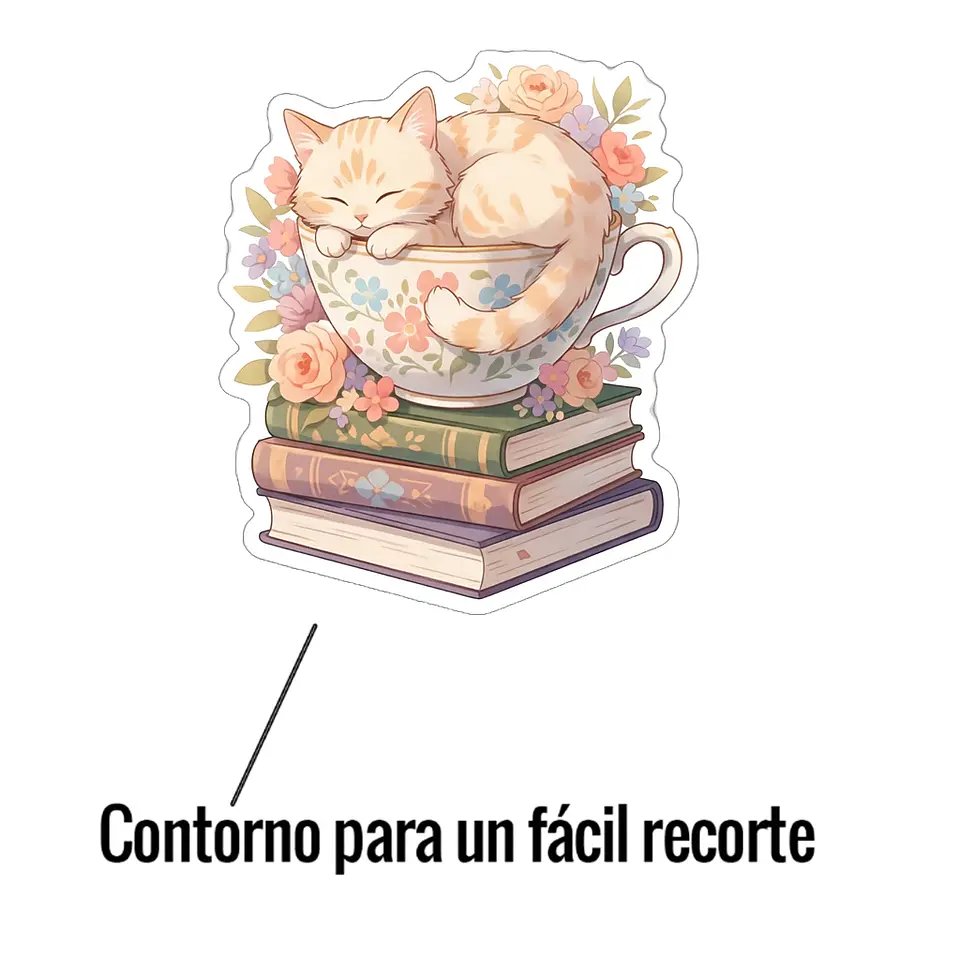 Set 23 Stickers Animalitos Lectores Imprimibles 4