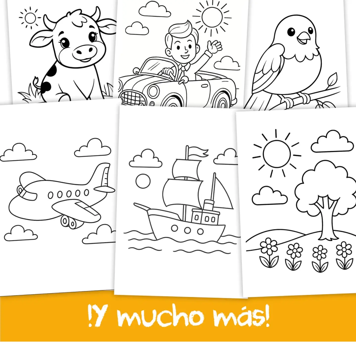 Libro para Colorear Imprimible Para Niños 3 a 7 años 5