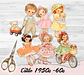 Stickers Muñequitos de 1950s / 70s – 25 Personajes Retro - Miniatura 4