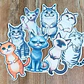 Set de 8 Marca-Páginas de Gatitos Imprimibles - Miniatura 5