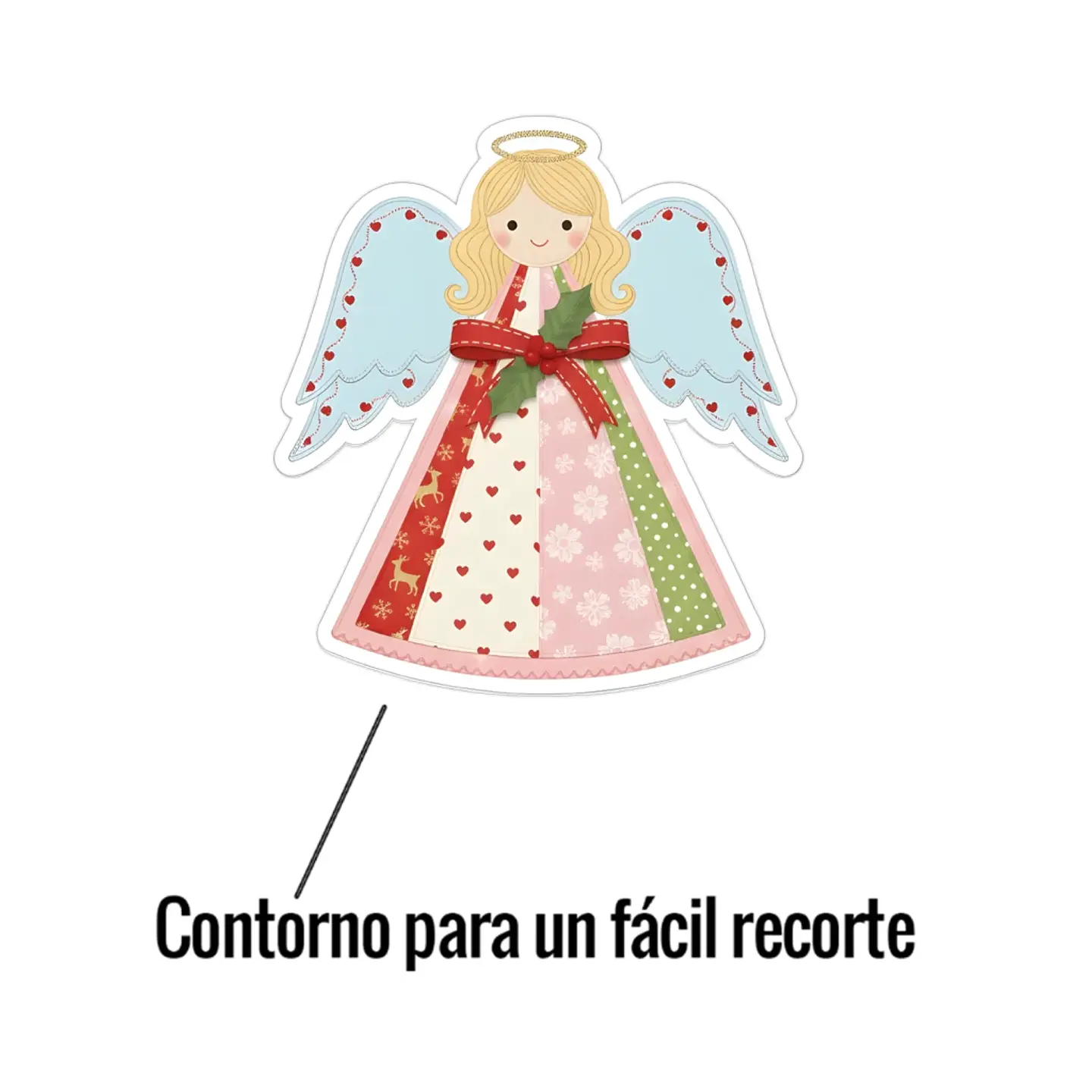 Set 58 Stikers Recortes Navidad Imprimible 4