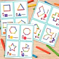 Actividad Montessori de Formas y Colores | Plantillas de Figuras con Palitos de Helado - Miniatura 3