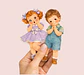 Stickers Muñequitos de 1950s / 70s – 25 Personajes Retro - Miniatura 5