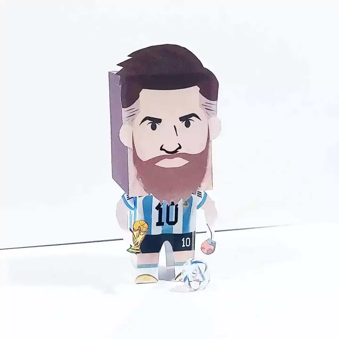 Figura Campeón del Mundo Imprimible 8
