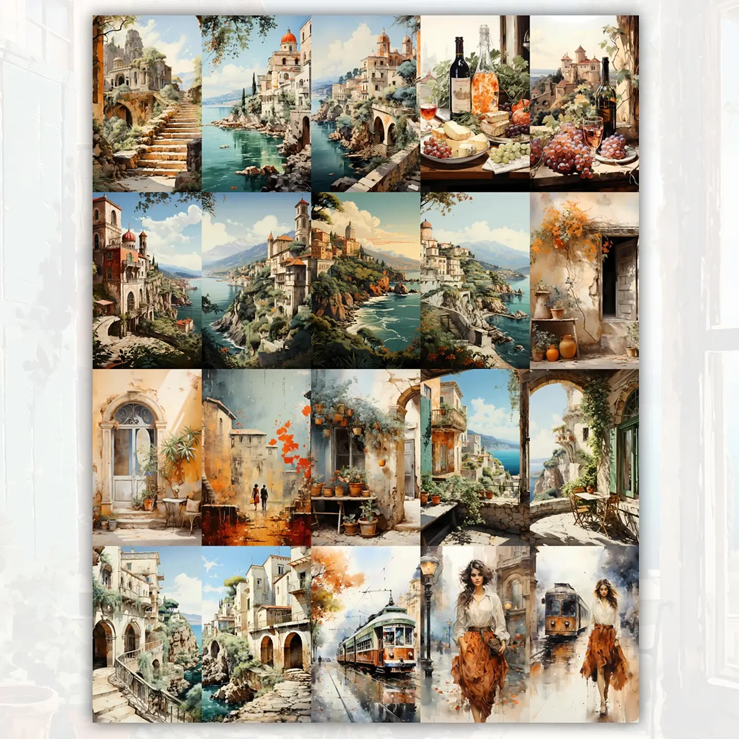 Pack 94 Fondos ITALIA Iimprimibles 5