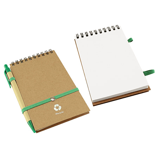 Libreta Ecológica con logo full color (Tapa)