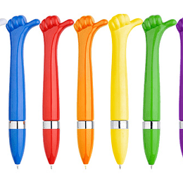 Bolígrafo Plástico Me Gusta 100 unidades con logo full color