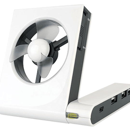 Ventilador con HUB USB