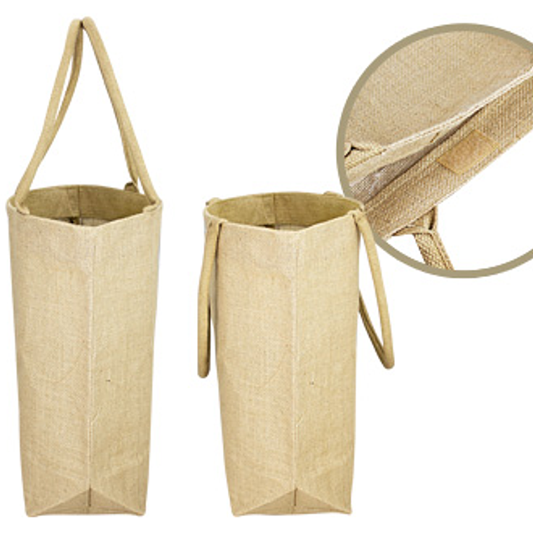 Bolsa de Yute Tanzania 38 x 40 x 15 cm. 3