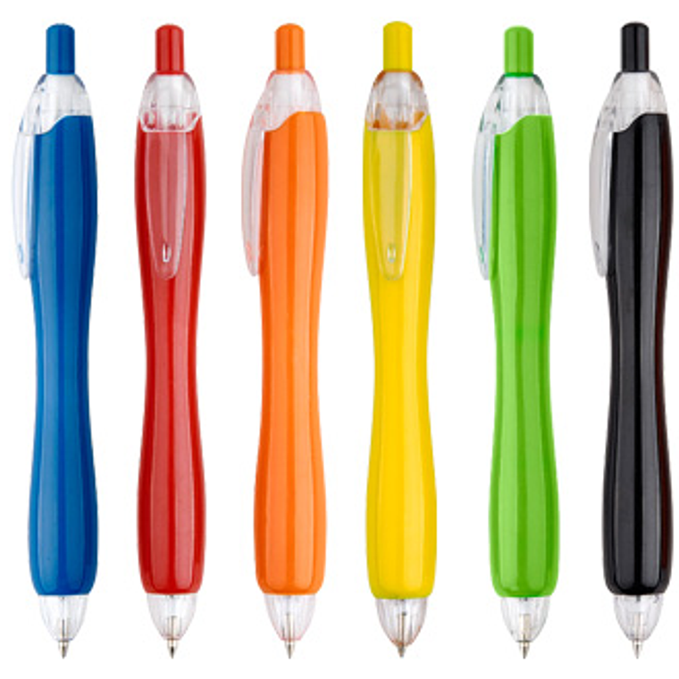 Bolígrafo Promocional Gordito 100 unidades con logo full color 1