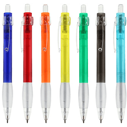 Bolígrafo Plástico Rainbow 100 unidades con logo full color