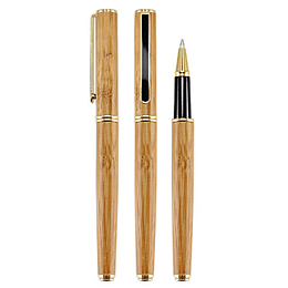 Deluxe Roller Pen Bamboo 100 unidades grabado o impreso