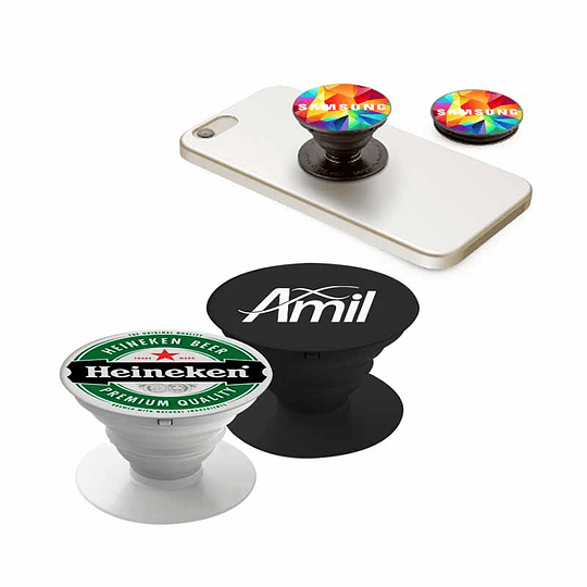 Popsocket personalizados ( Solo disponible en color negro )