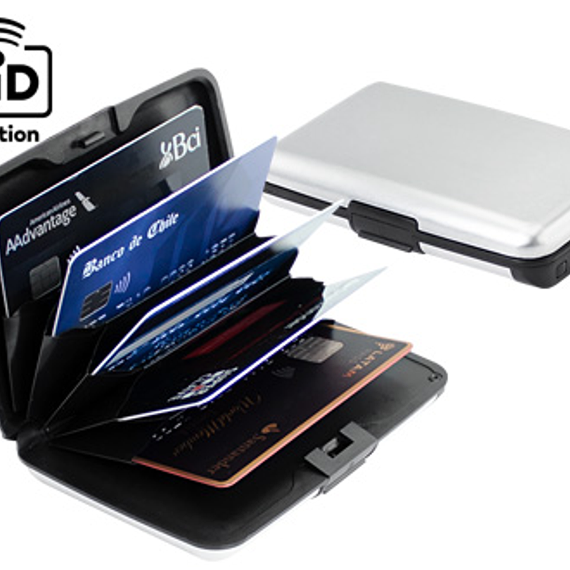 Porta-Tarjetas Anti-Clonación Power Bank 1