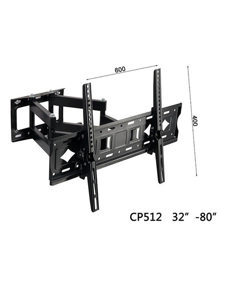 Soporte Para Tv Doble Brazo 32'' A 80'' 