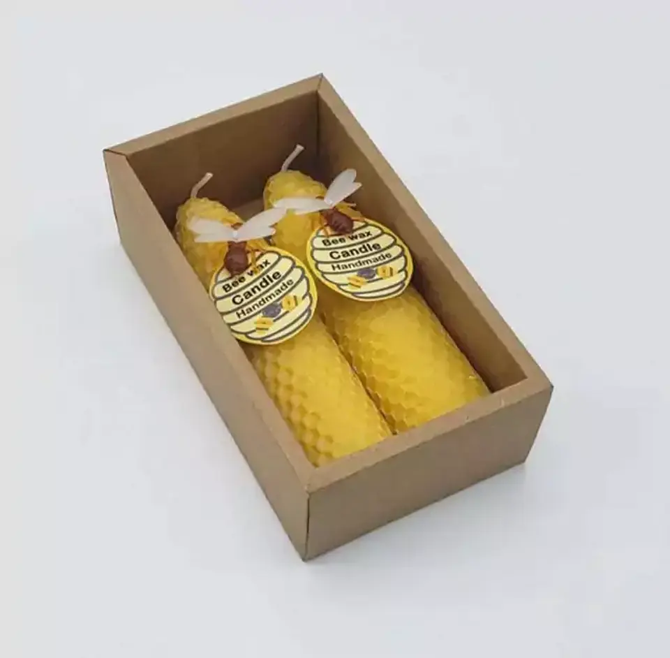 Pack 2 Velas de Miel (11 cm) – Pura armonía natural  2