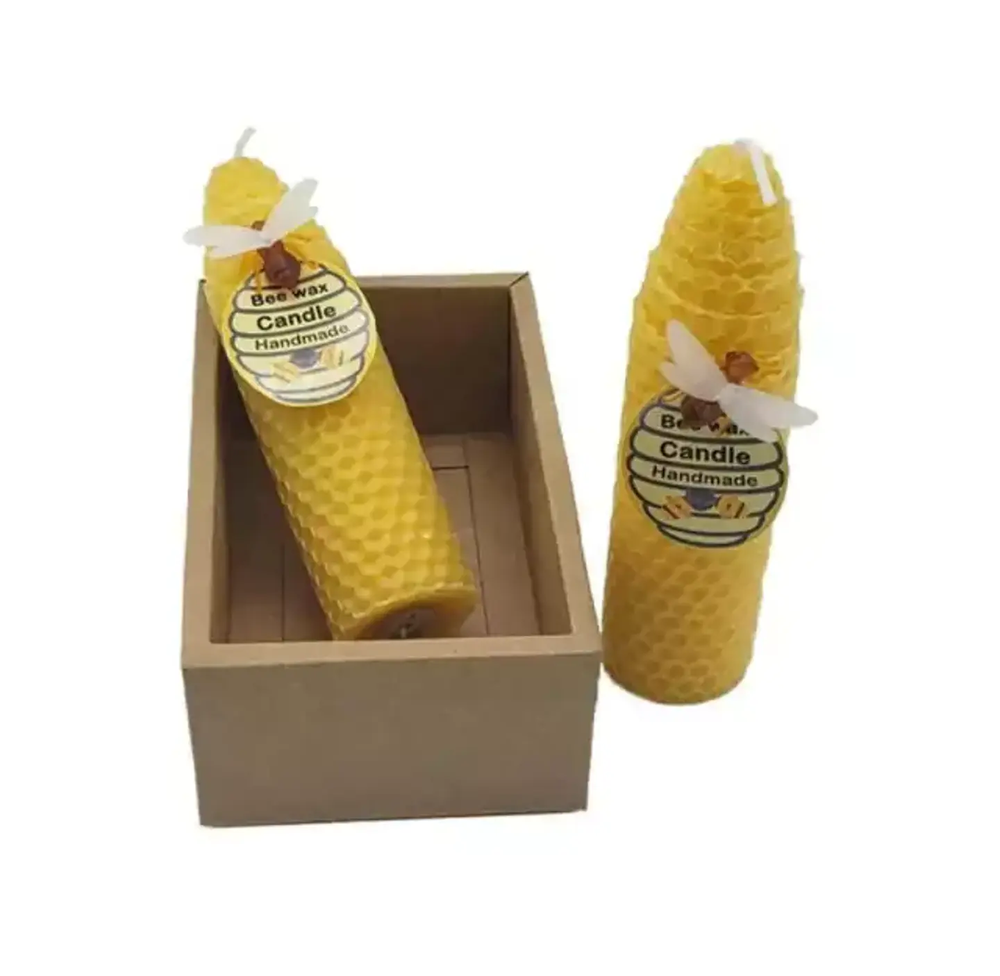Pack 2 Velas de Miel (11 cm) – Pura armonía natural  1