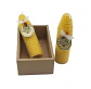 Pack 2 Velas de Miel (11 cm) – Pura armonía natural  - Miniatura 1